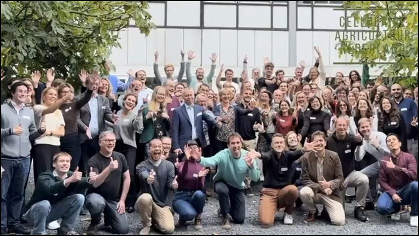 Kweekvlees CANS groepsfoto